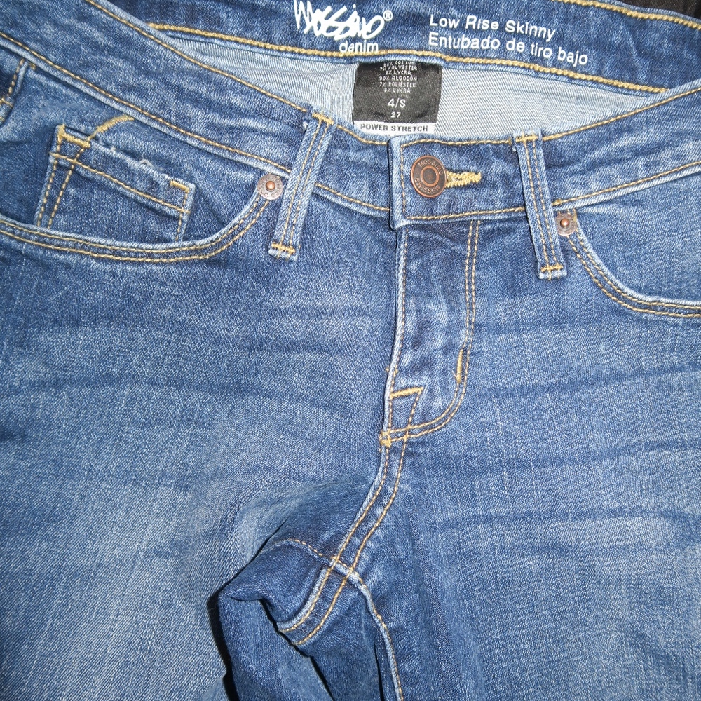 Mossimo low rise skinny jeans